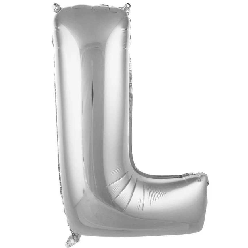 Folyo Balon 40 Gümüş L 40 İnç 100 Cm